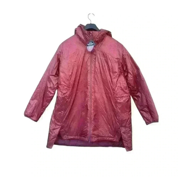 NWT Columbia Women ARCH ROCK DOUBLE WALL ELITE MID JACKET OMNIHEAT Beet 3XL $220 - Picture 5 of 15